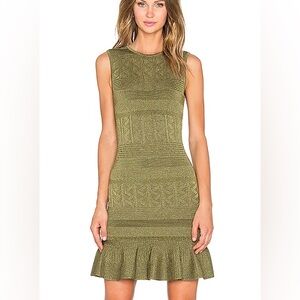 Torn by Ronny Kobo Olive Midi Dress